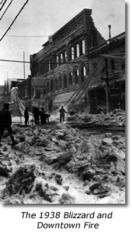 The 1938 Downtown Marquette Blizzard and Fire
