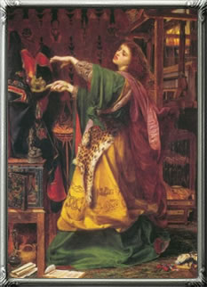 Morgan le Fay 1864 by Anthony Frederick Sandys