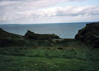 Tintagel, Cornwall England May 1993