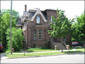 The Adams Home Today at 200 E. Ridge St., Marquette
