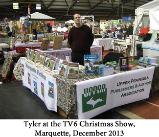 Tyler at the TV6 Christmas Show, Marquette, December 2013